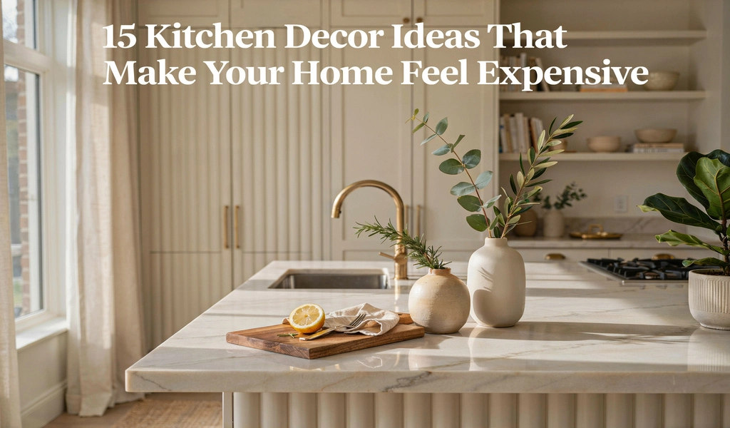 15 Kitchen Decor Ideas That Make Your Home Feel Expensive (On Any Budget)