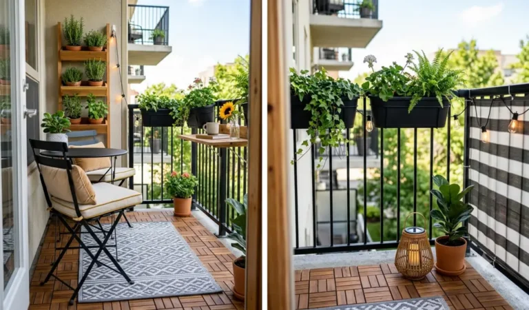 Small Balcony & Patio Decor Ideas on a Budget for Apartments