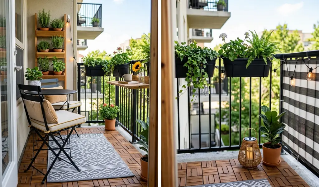 Small Balcony & Patio Decor Ideas on a Budget for Apartments