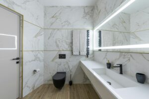 small bathroom minimal luxury interior