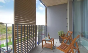 balcony privacy screen bamboo apartment