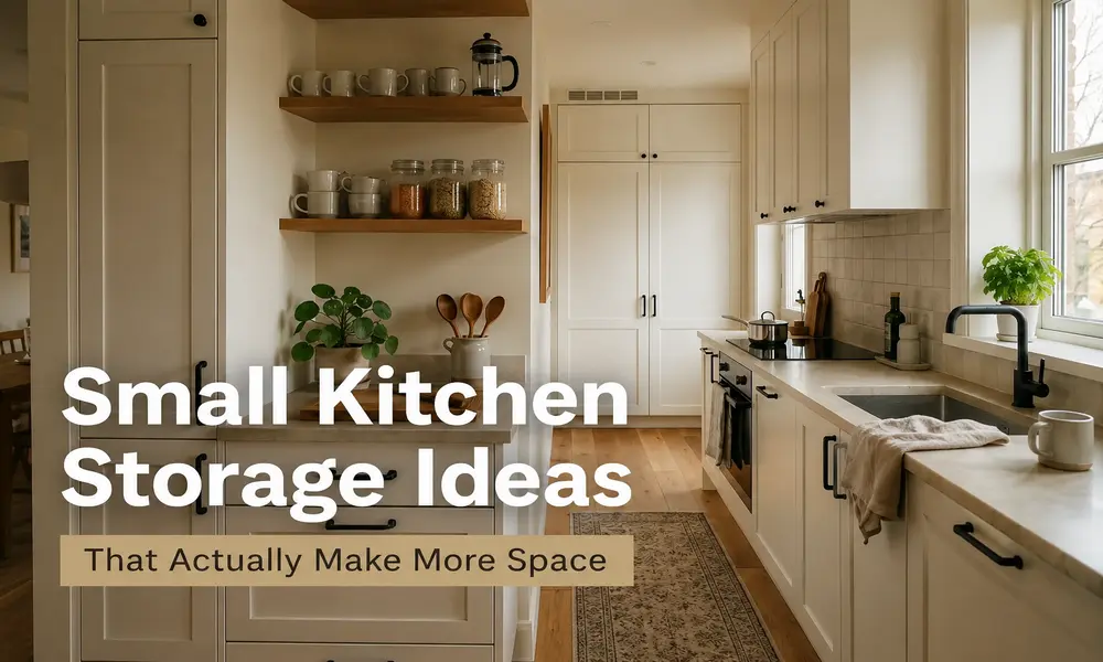 Small Kitchen Storage Ideas That Actually Make More Space