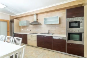 kitchen renovation warm tones