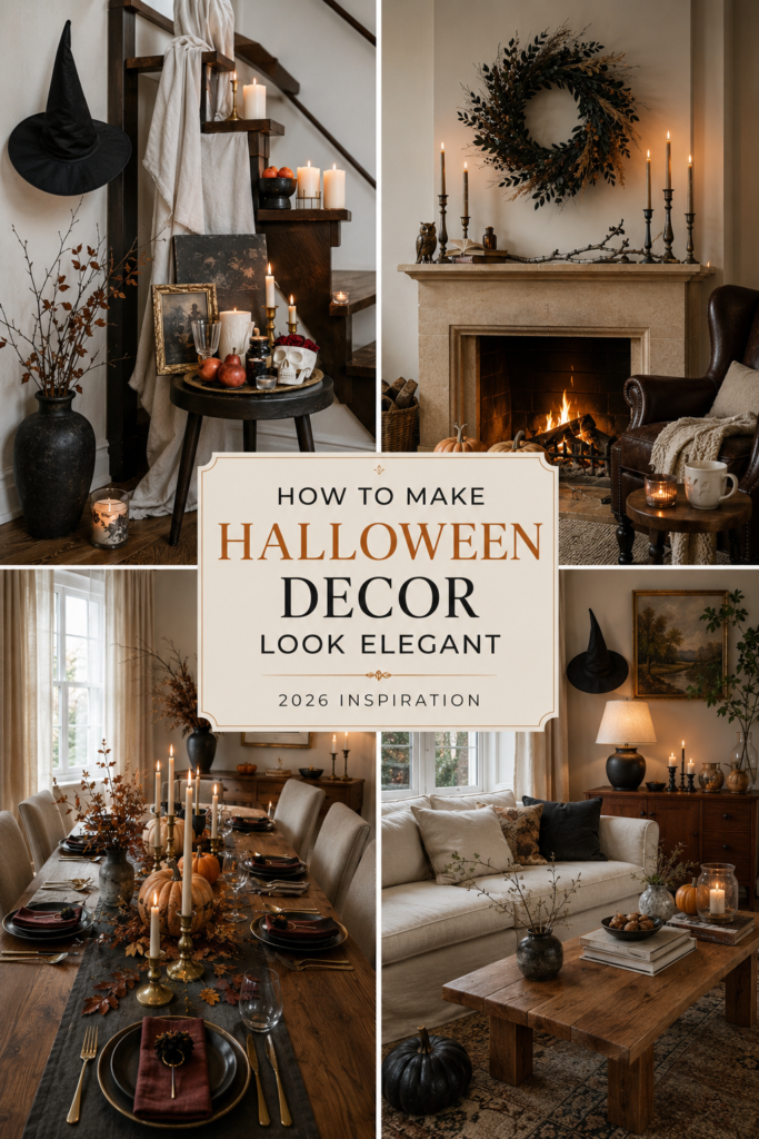 Halloween Home Decor Ideas for 2026 (Decorate Now, Before the Rush Hits)