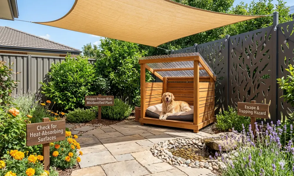 Pet-Friendly Backyard & Patio Ideas (The Risks Most Guides Skip)