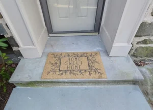 front door mat outdoor rug steps