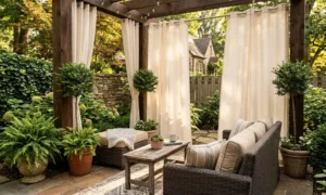 outdoor curtains patio privacy screen