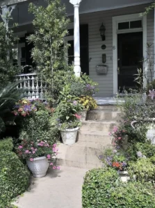 small front porch planters entrance
