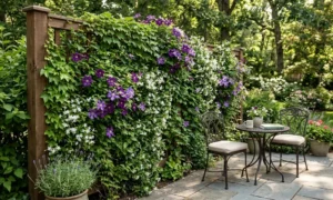 trellis climbing plants privacy screen