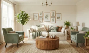 sage-green-sofa-tan-leather-ottoman